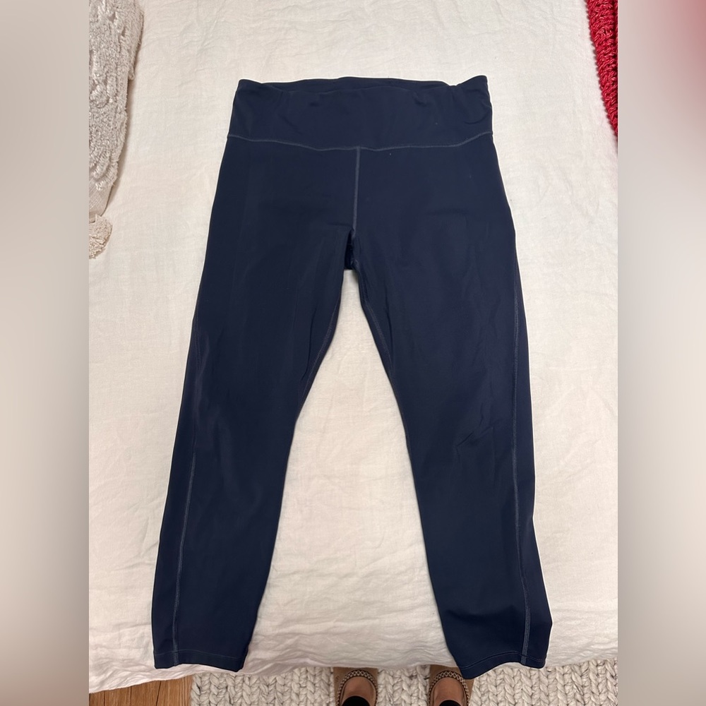 Athleta Navy Blue Leggings